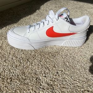 Nike Women's Court Legacy Lift Platform Shoes